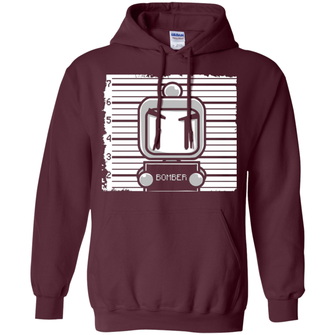 BOMBER Pullover Hoodie