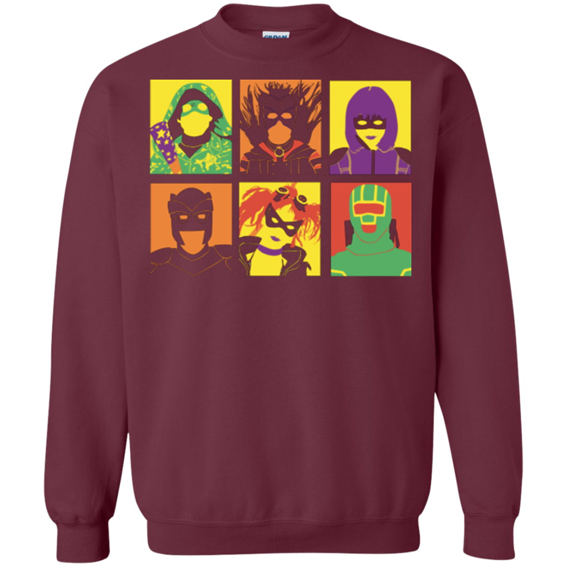 Kick Ass pop Crewneck Sweatshirt
