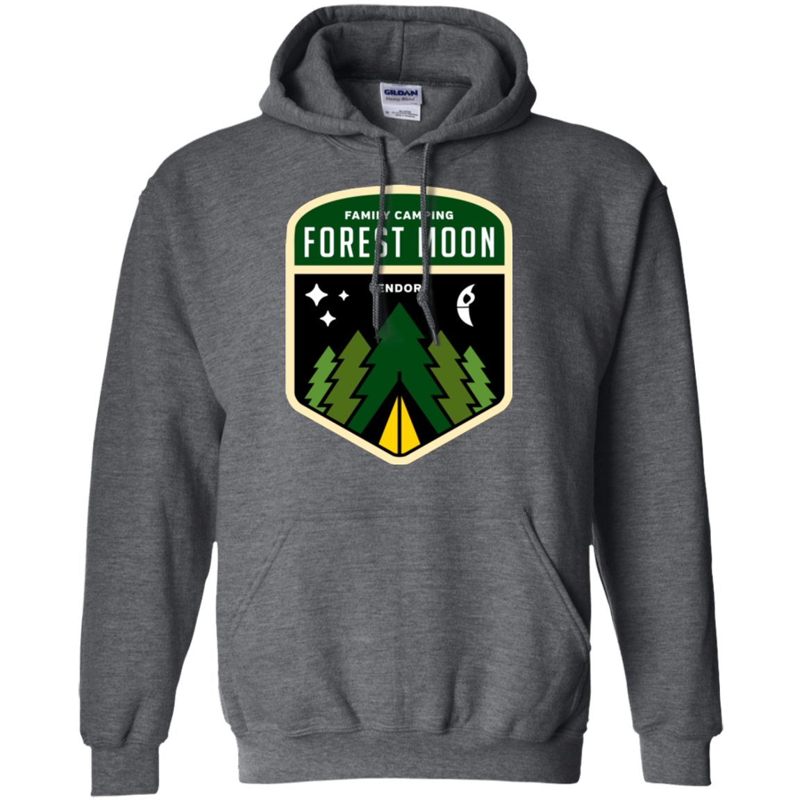 Forest Moon Pullover Hoodie