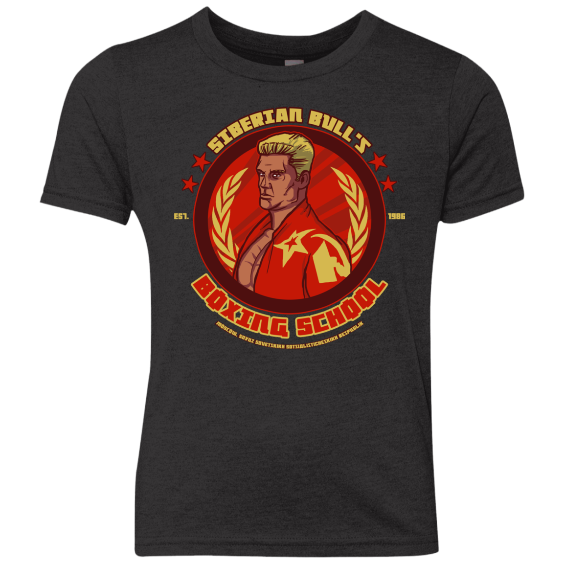 Siberian Bull Youth Triblend T-Shirt
