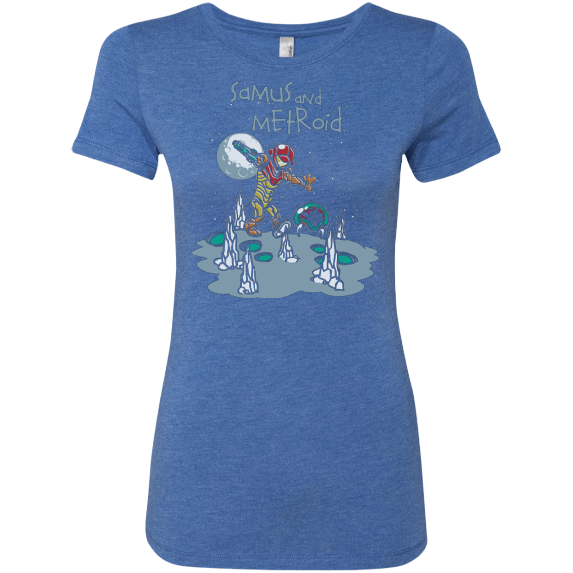 Samus and Metroid Women's Triblend T-Shirt