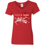 T-65 X-Wing Women's V-Neck T-Shirt