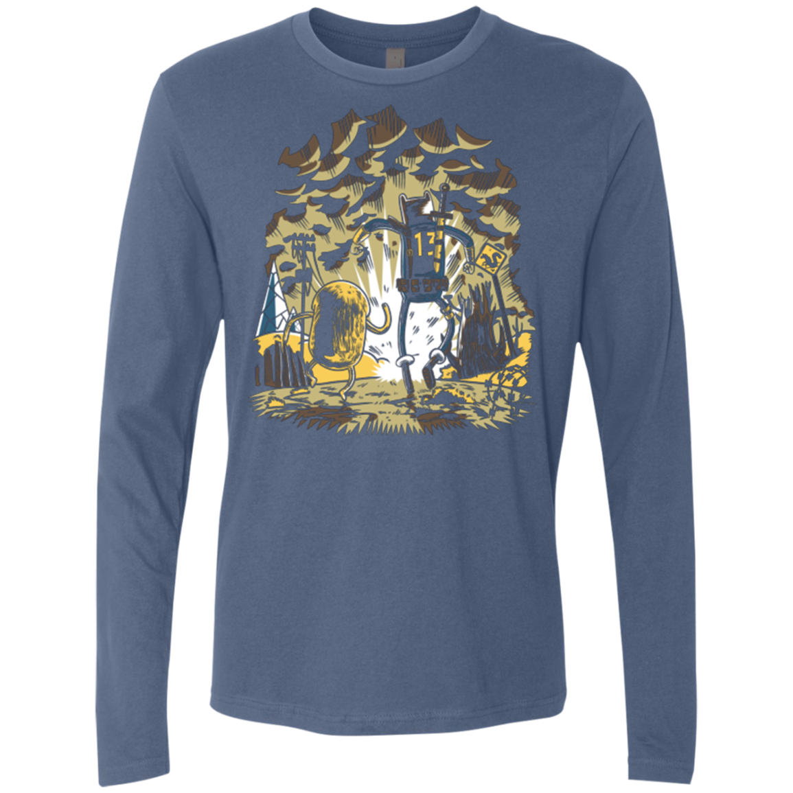 wasteland time Men's Premium Long Sleeve