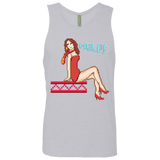 Pixel Pinup Pauline Men's Premium Tank Top