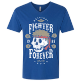 Fighter Forever Ryu Men's Premium V-Neck