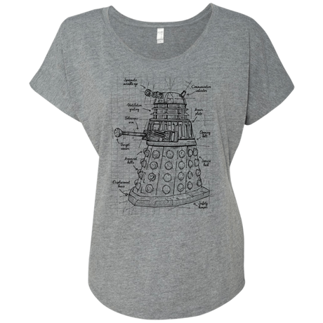 Dalek Plan Triblend Dolman Sleeve