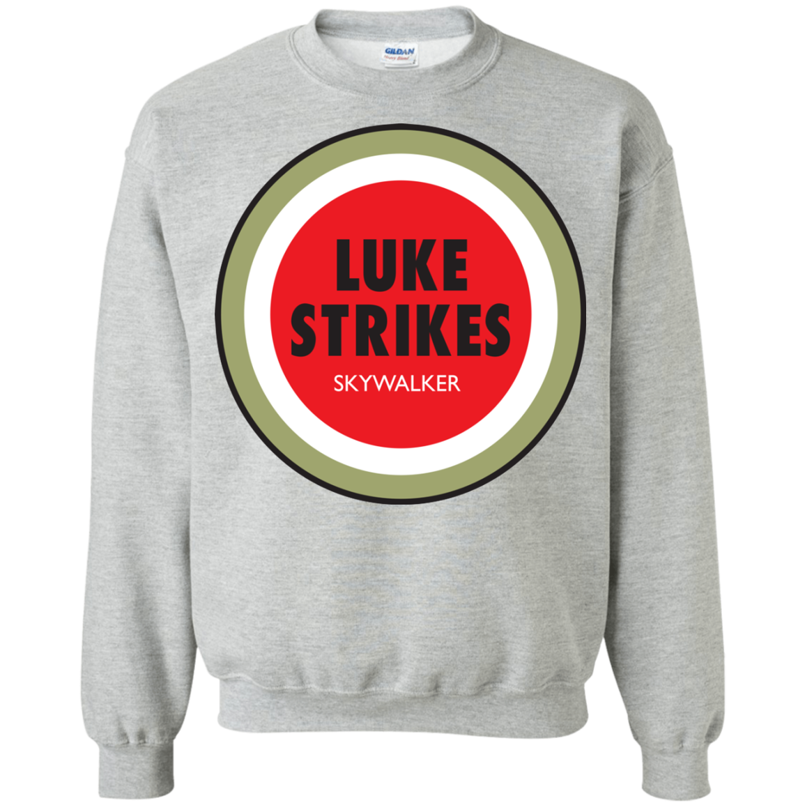 Luke Strikes Crewneck Sweatshirt