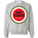 Luke Strikes Crewneck Sweatshirt