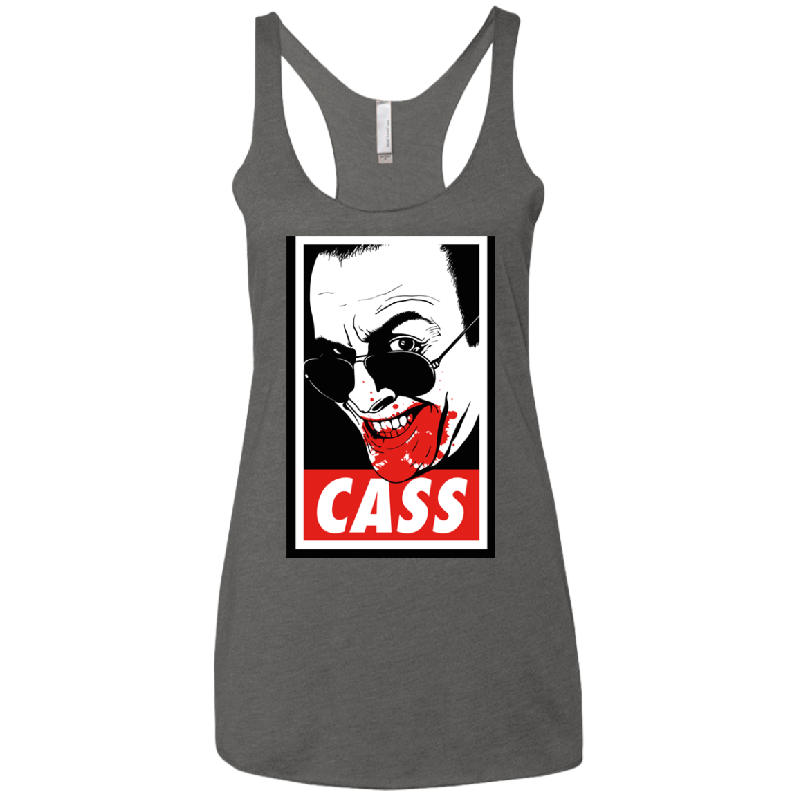 CASS Women's Triblend Racerback Tank