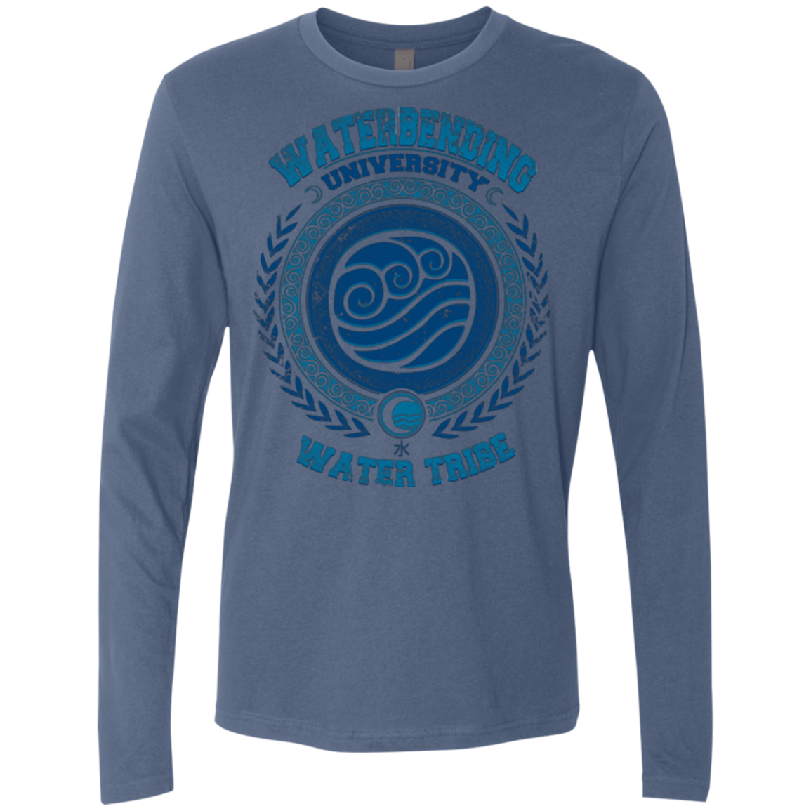 Waterbending University Men's Premium Long Sleeve