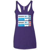 Red or Blue Women's Triblend Racerback Tank