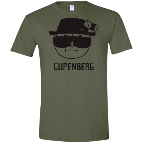 T-Shirts Military Green / S Cupenberg Men's Semi-Fitted Softstyle
