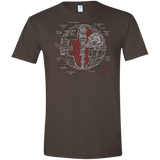 Death Star Plan Men's Semi-Fitted Softstyle