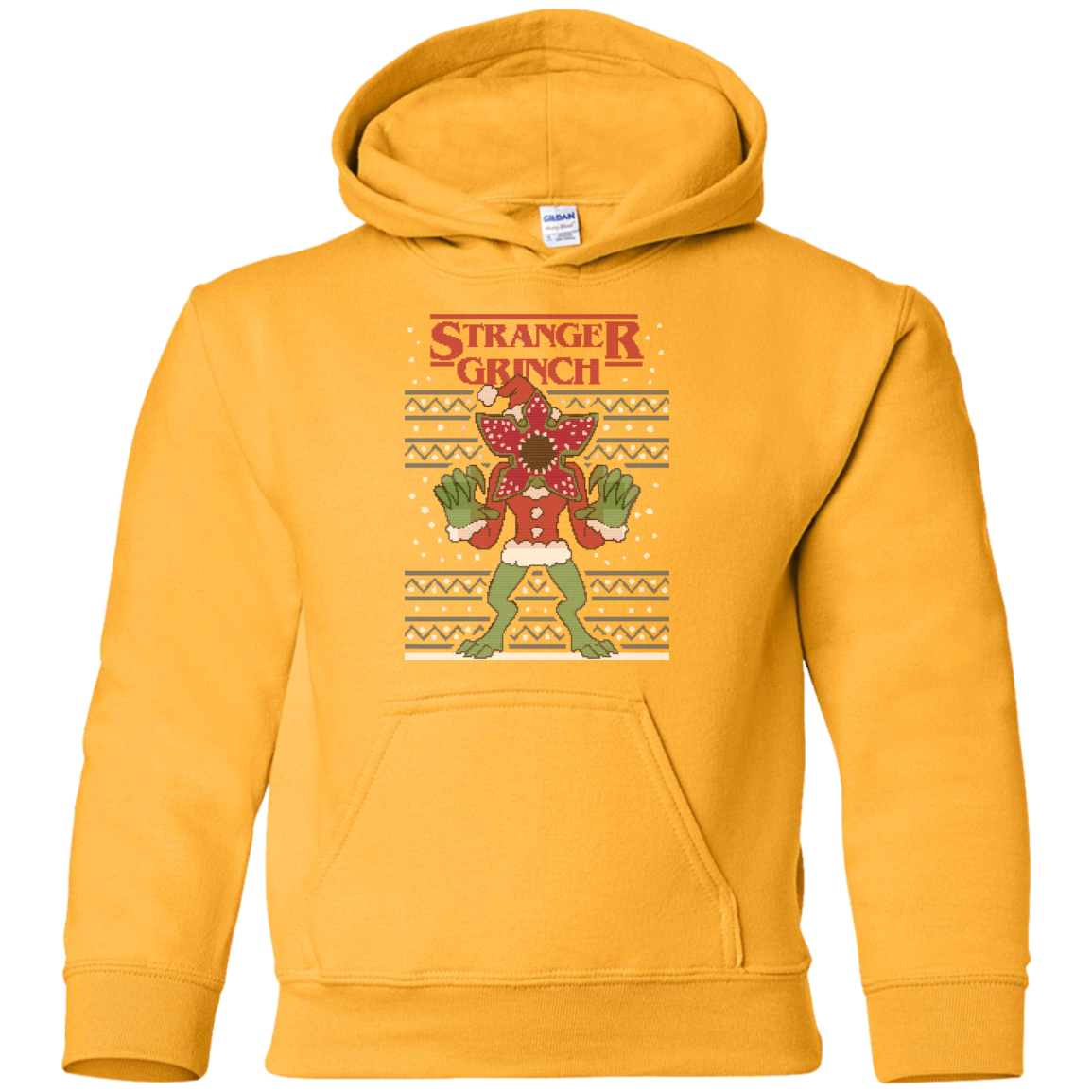 Stranger Grinch Youth Hoodie
