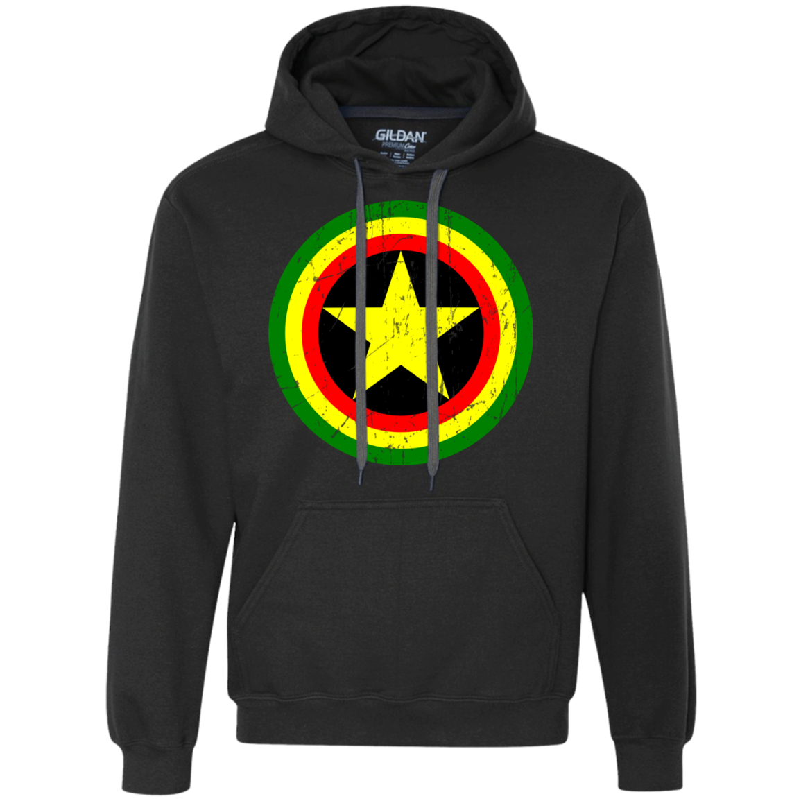 Captain Rasta Premium Fleece Hoodie