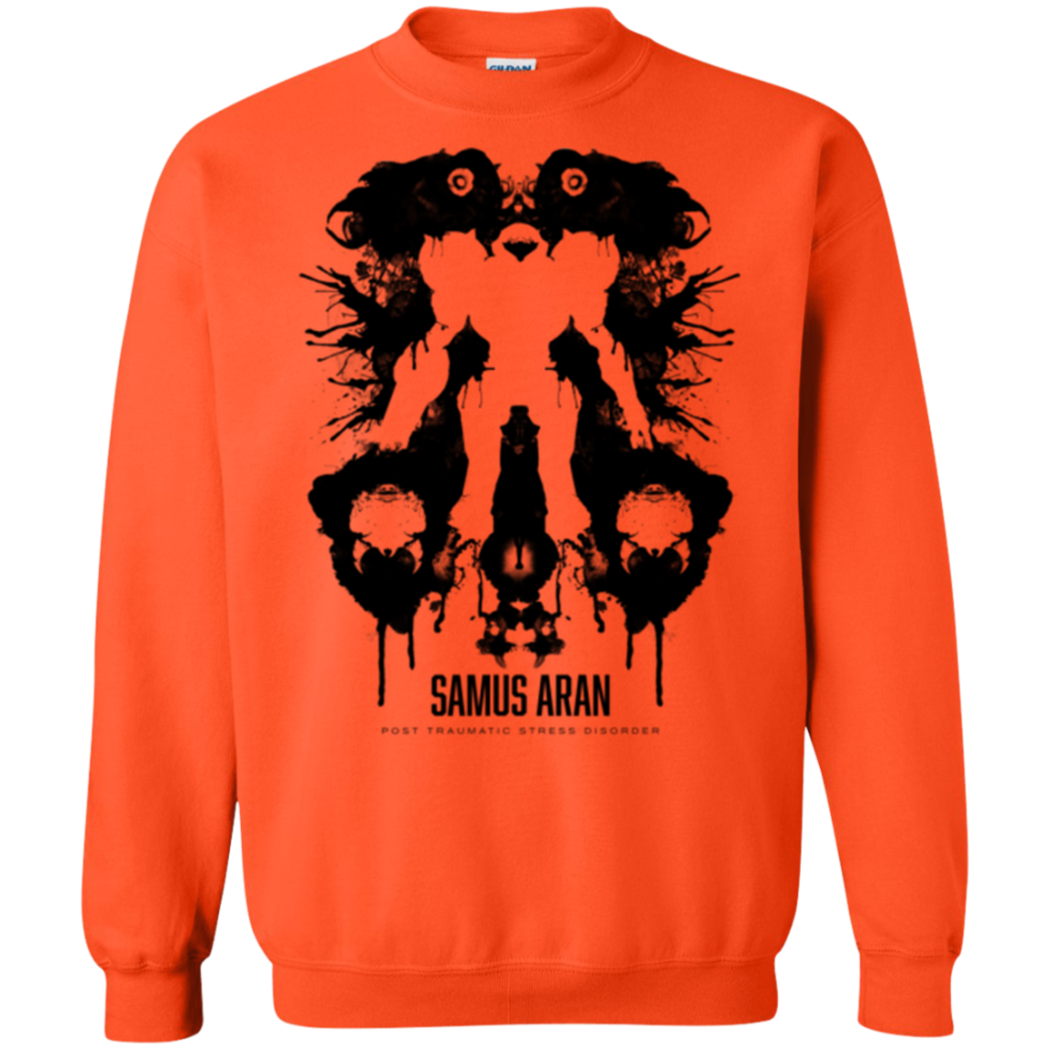 Samus Ink Blot Crewneck Sweatshirt