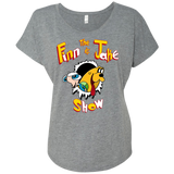The Finn and Jake Show Triblend Dolman Sleeve