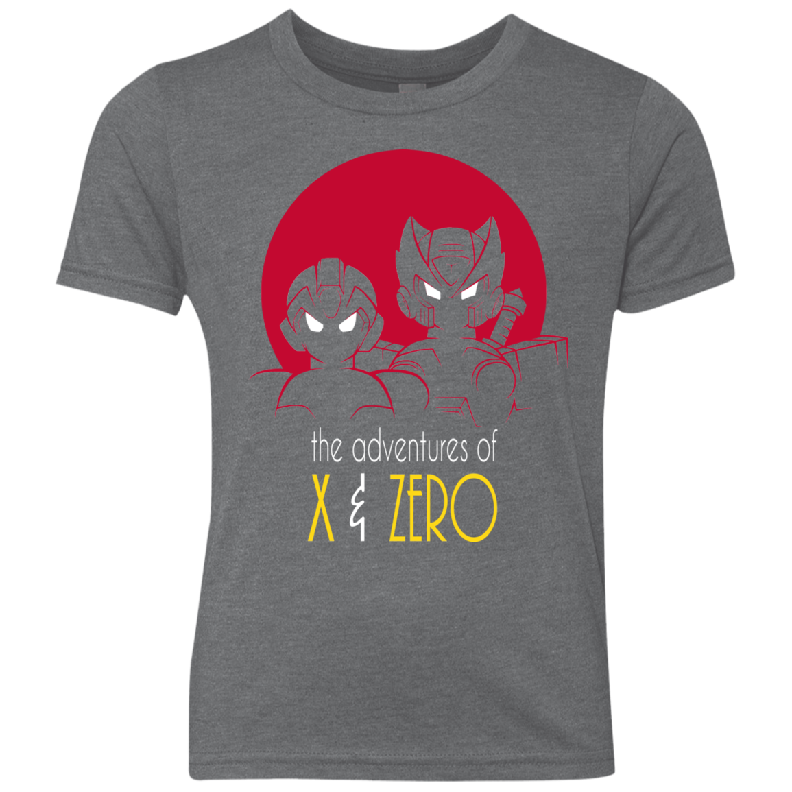 Adventures of X & Zero Youth Triblend T-Shirt