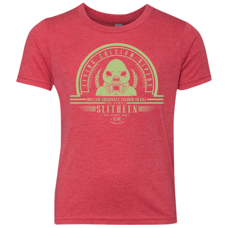 Who Villains Slitheen Youth Triblend T-Shirt