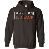 Arkham Black Pullover Hoodie