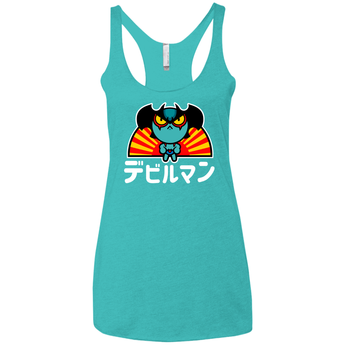 ChibiDebiruman Women's Triblend Racerback Tank