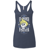 Ex-Soldier Forever Women's Triblend Racerback Tank