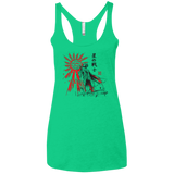 The Star Warrior Women's Triblend Racerback Tank