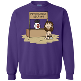 Volleyball Help Crewneck Sweatshirt