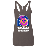 Taco Beep Women's Triblend Racerback Tank