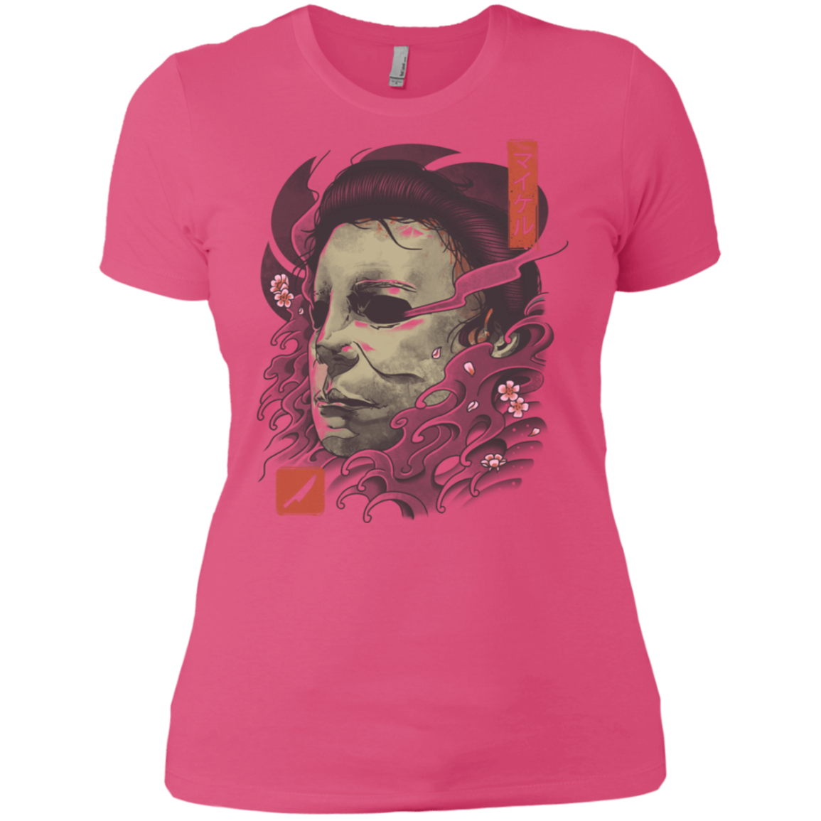 Oni Slasher Mask Women's Premium T-Shirt