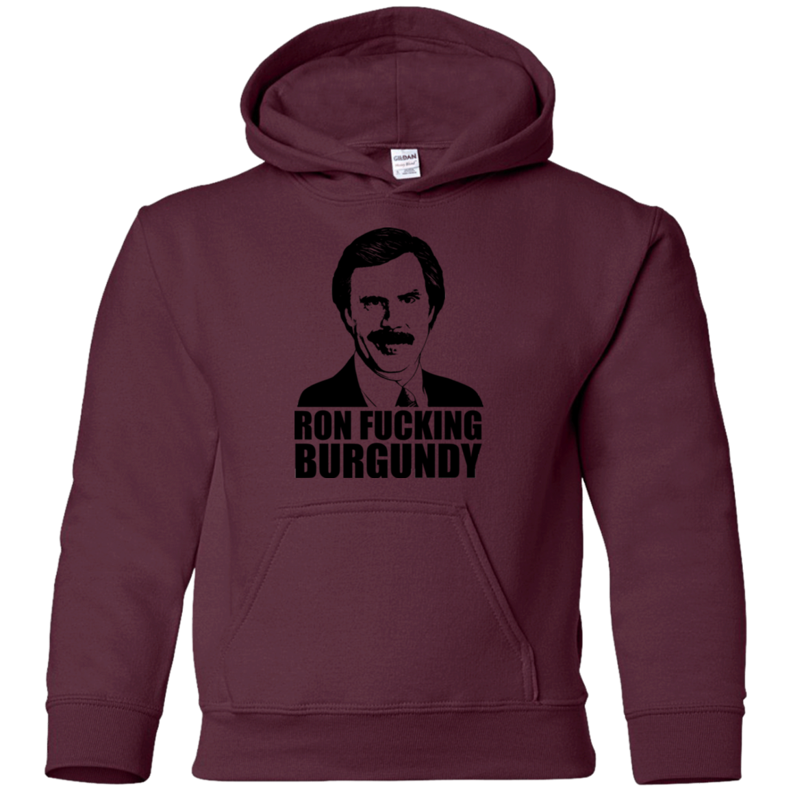 Ron Fucking Burgundy Youth Hoodie