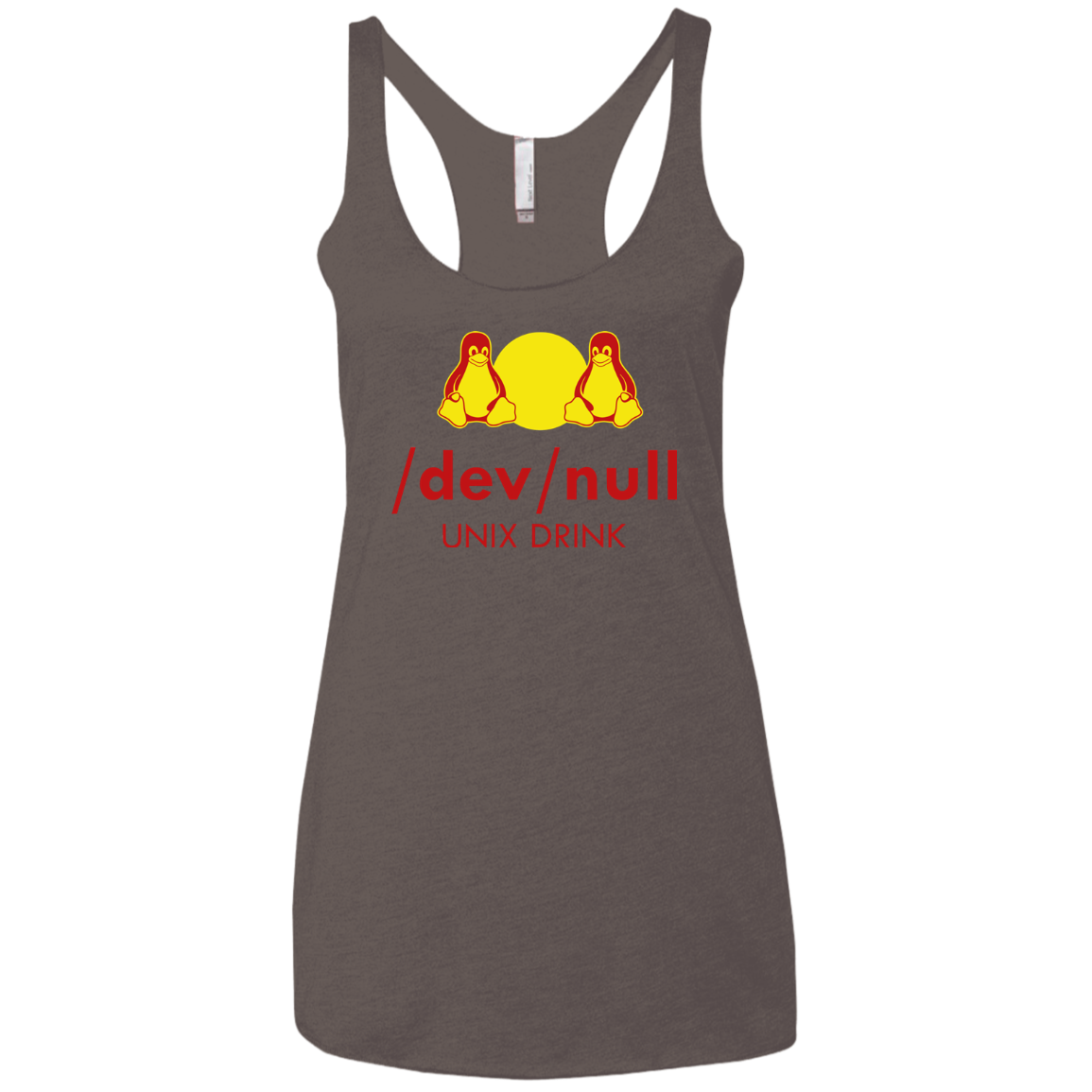 Dev null Women's Triblend Racerback Tank