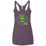 The Hand That Feeds Women's Triblend Racerback Tank