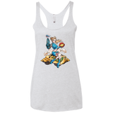 PINUP SAMUS Women's Triblend Racerback Tank