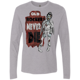 Old Rockers Never Die Men's Premium Long Sleeve