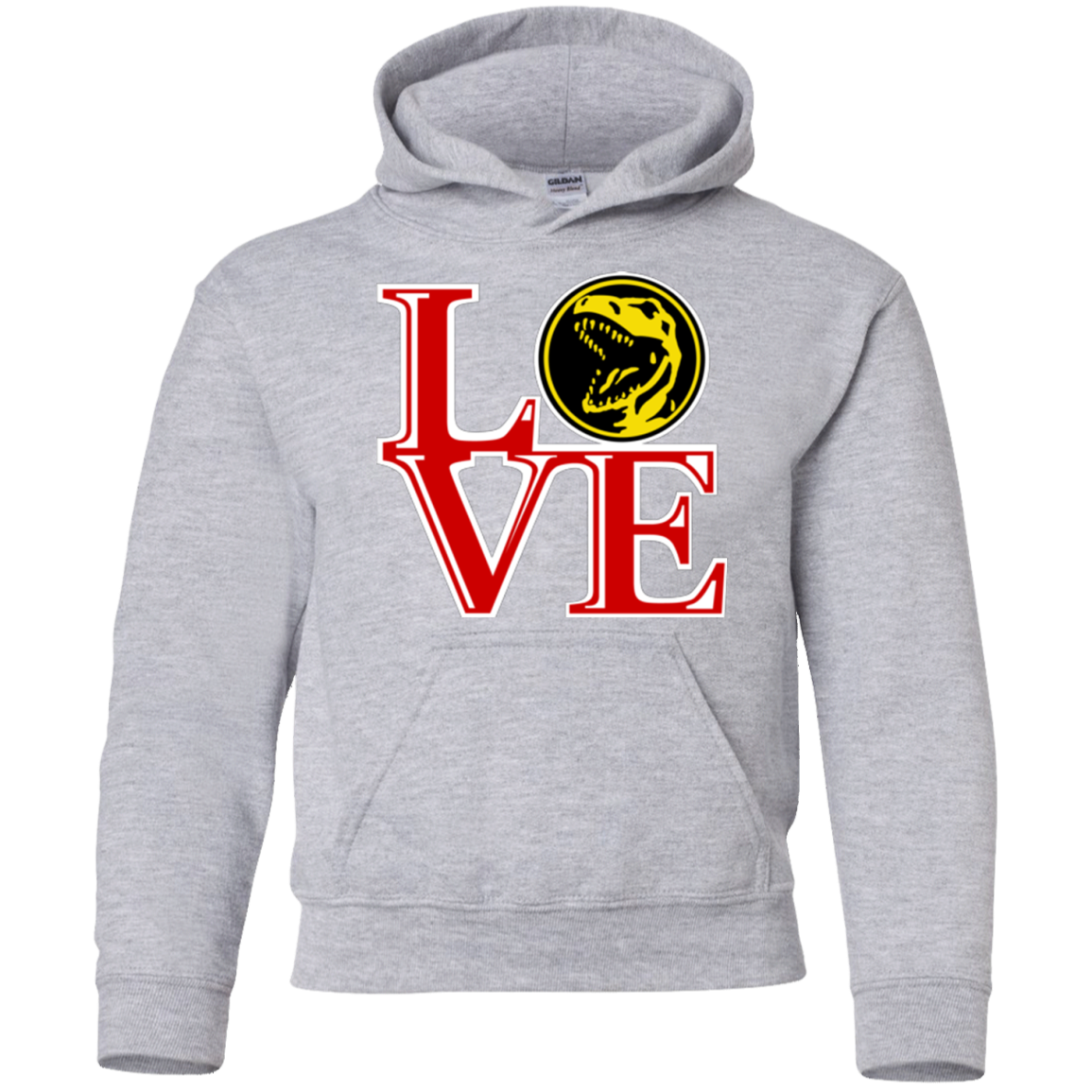 Red Ranger LOVE Youth Hoodie