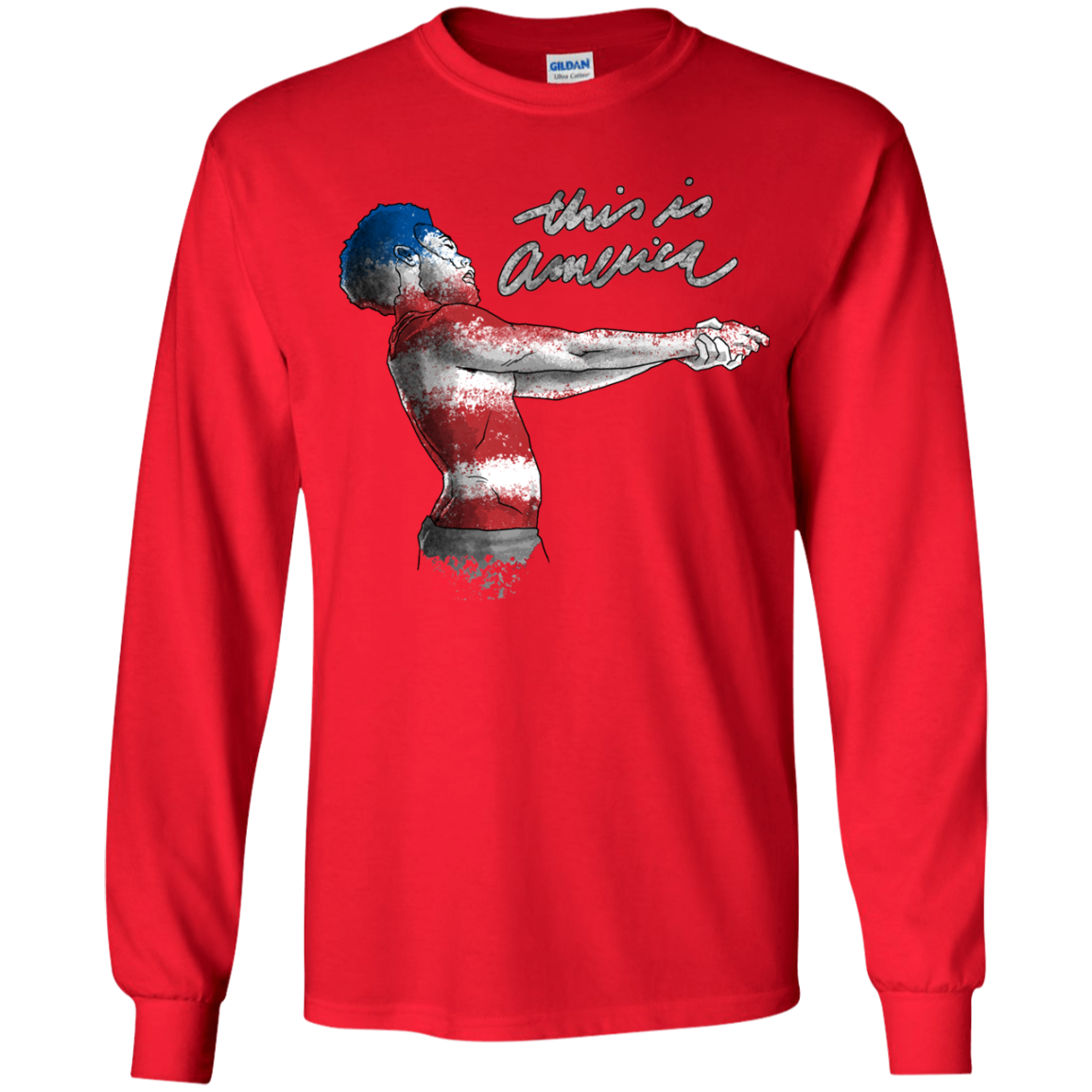 America Youth Long Sleeve T-Shirt