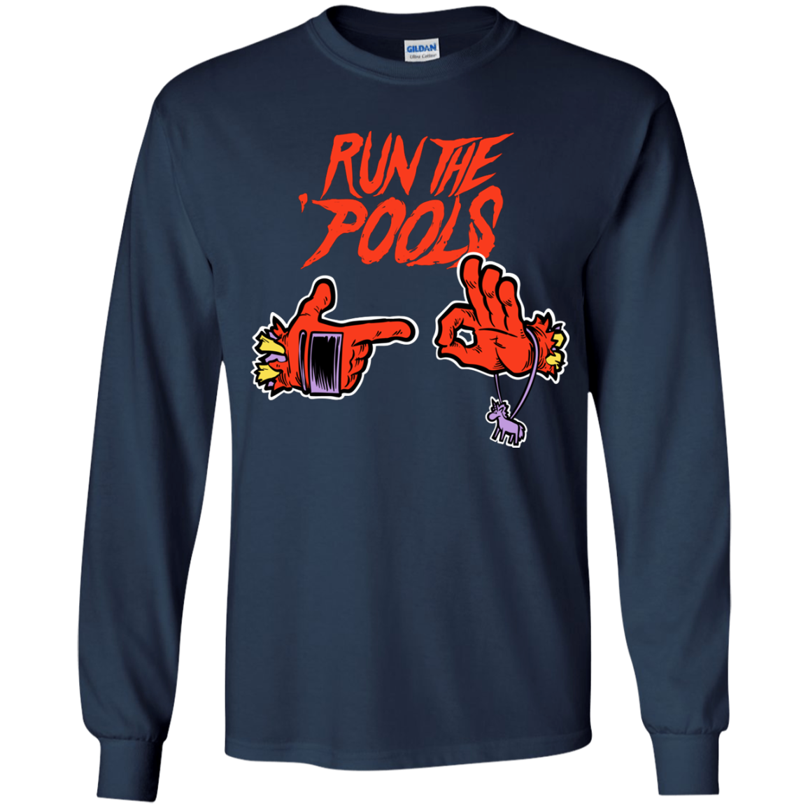 Run the Pools Youth Long Sleeve T-Shirt