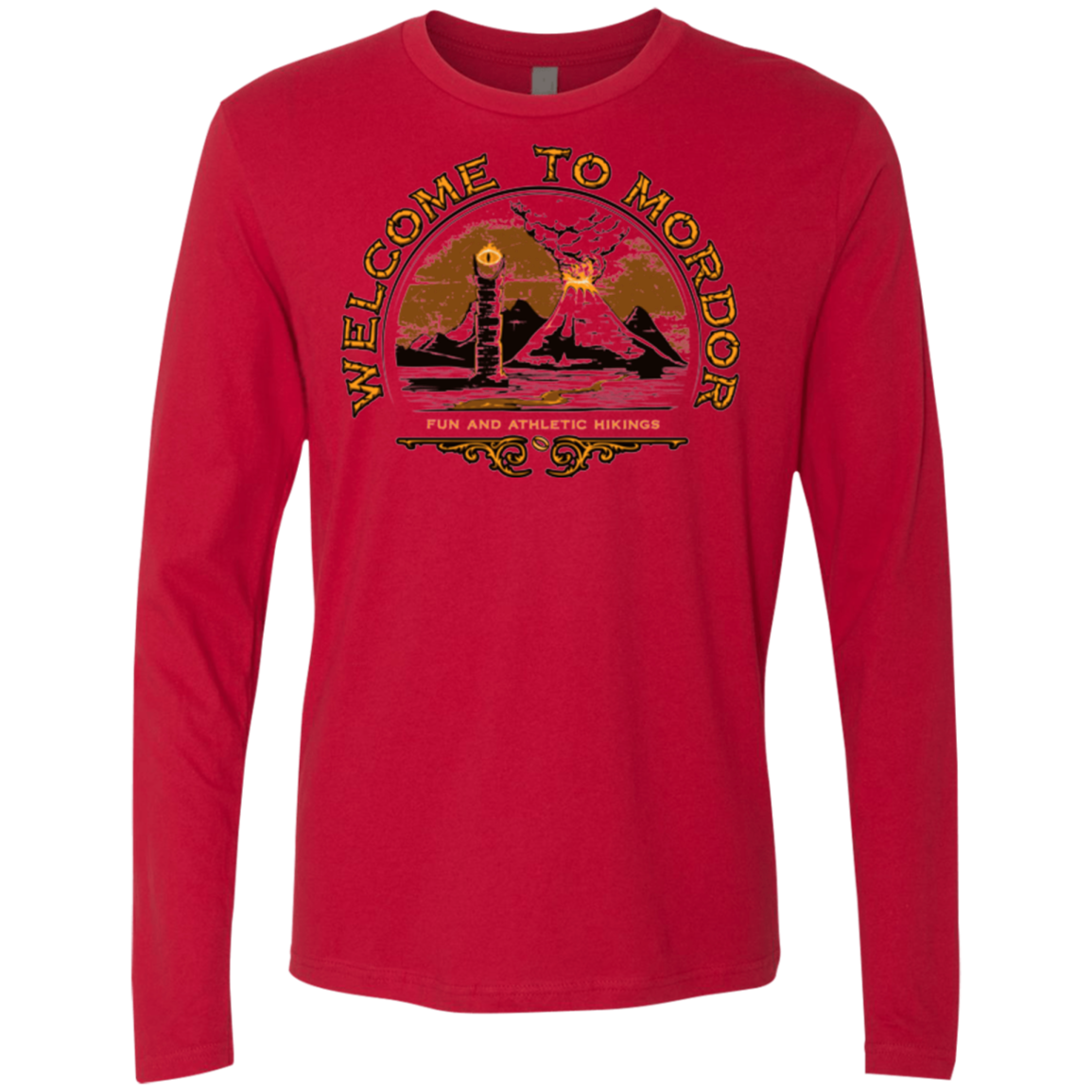 Welcome to Mordor Men's Premium Long Sleeve