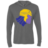 Infinity is Coming Triblend Long Sleeve Hoodie Tee