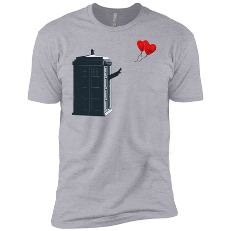 Dr Banksy Heart Balloon Men's Premium T-Shirt