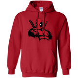 The Merc in Red Pullover Hoodie