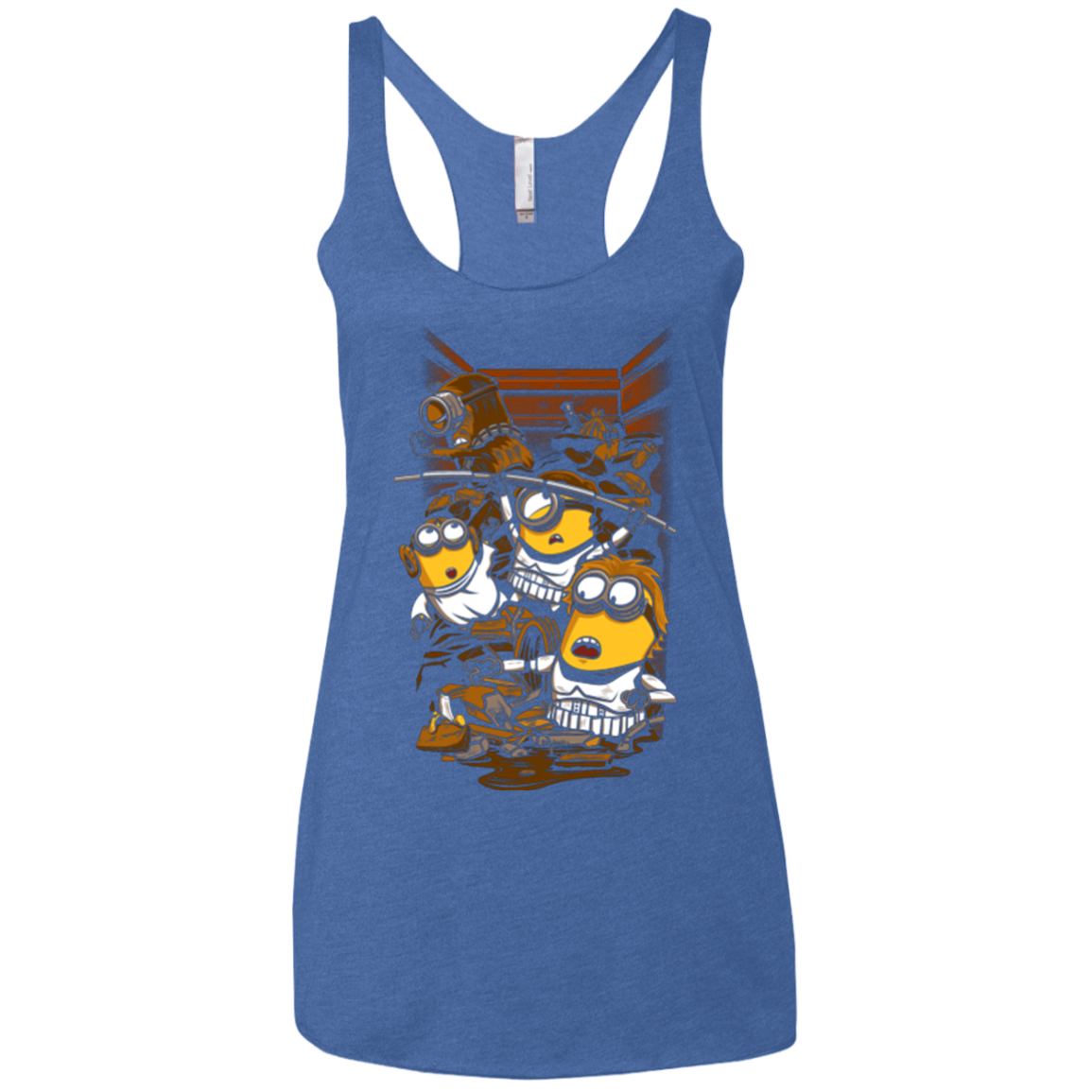 Despicable Rebels Women's Triblend Racerback Tank