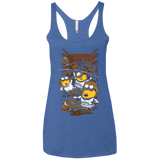 Despicable Rebels Women's Triblend Racerback Tank