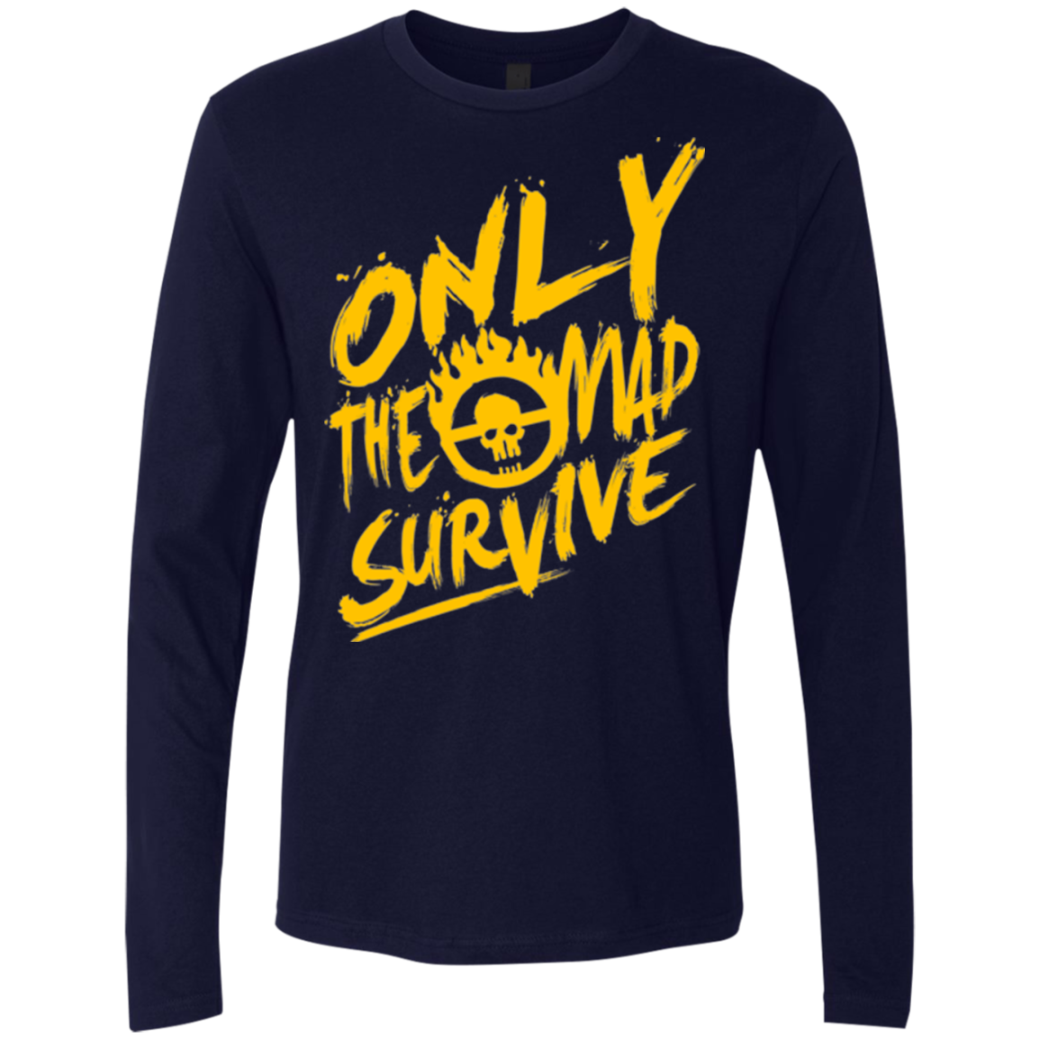 Only The Mad Yellow Men's Premium Long Sleeve