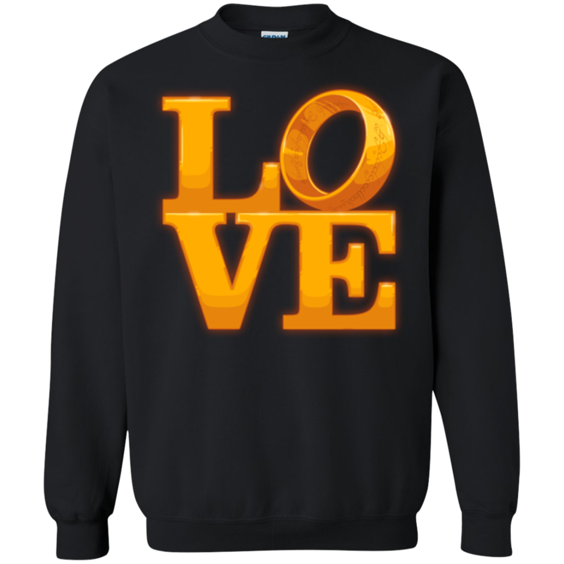 LOVE Lotr Ring Crewneck Sweatshirt