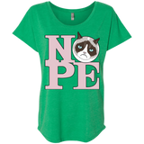 All You Need is NOPE Triblend Dolman Sleeve