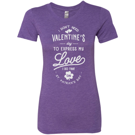 Valentine's Day Women's Triblend T-Shirt