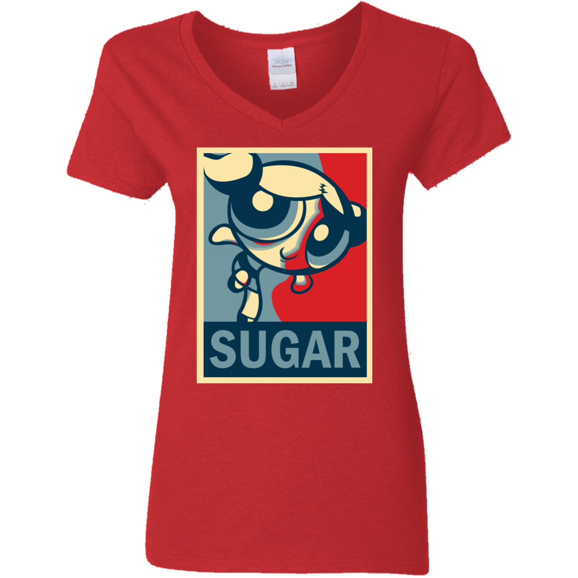 Sugar Powerpuff Women's V-Neck T-Shirt