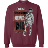 Old Rockers Never Die Crewneck Sweatshirt